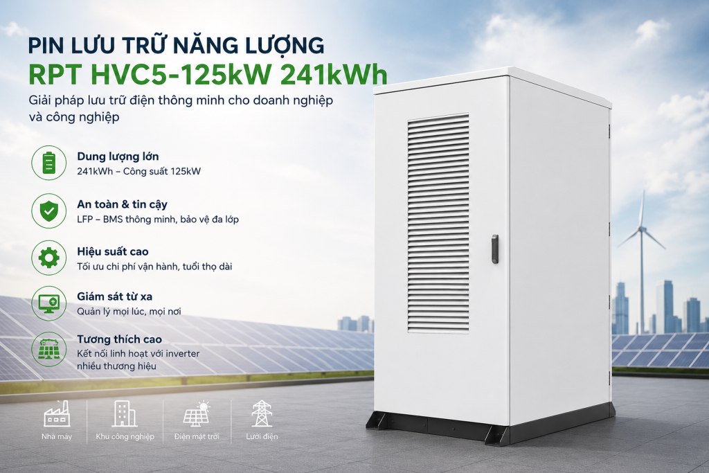Điện áp cao tối ưu hiệu suất hệ thống